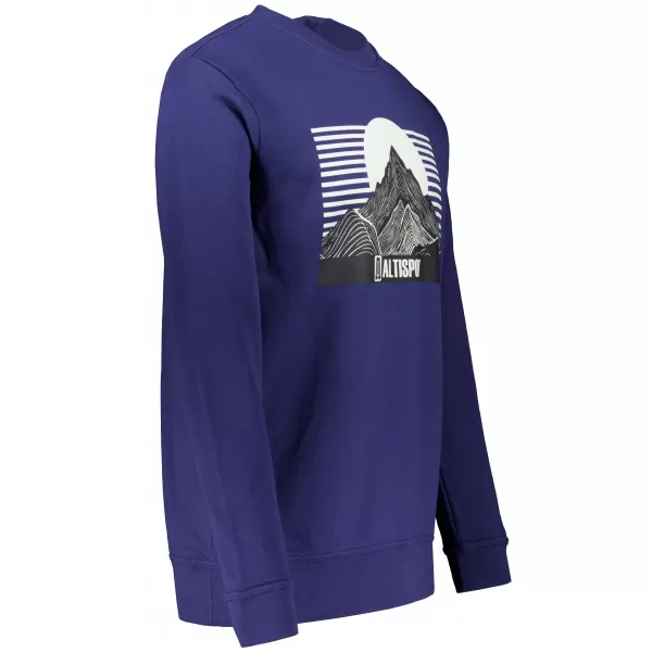  Herren -Sweatshirt ALTISPORT ALM188406 MITTERNACHT 
