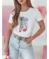 Damen DSTREET TRENDAY RY2825 WEIß