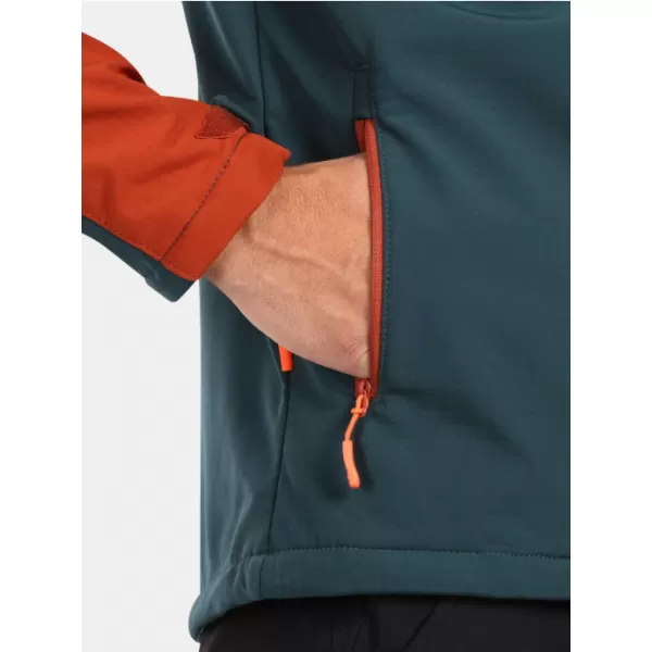  Herren -Softshelljacke KILPI ONTAVIO-M YM0111KI DUNKELGRÜN 