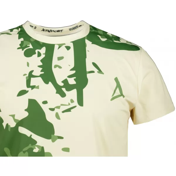  Männer funktionaler T -Shirt Premium Plus ALTISPORT VOJ/ALM057TR02 GRÜN 
