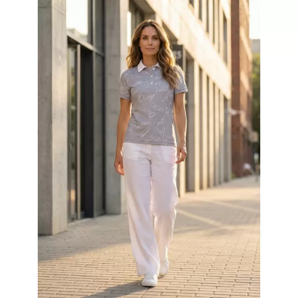  Frauenfunktional T -Shirt mit Premiumkragen ALTISPORT VOJ/ALW084TR05 BEIGE 