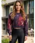 Funktionelle Sweatshirt -Premium von Frauen von Frauen ALTISPORT VOJ/ALW082MI08 LILA