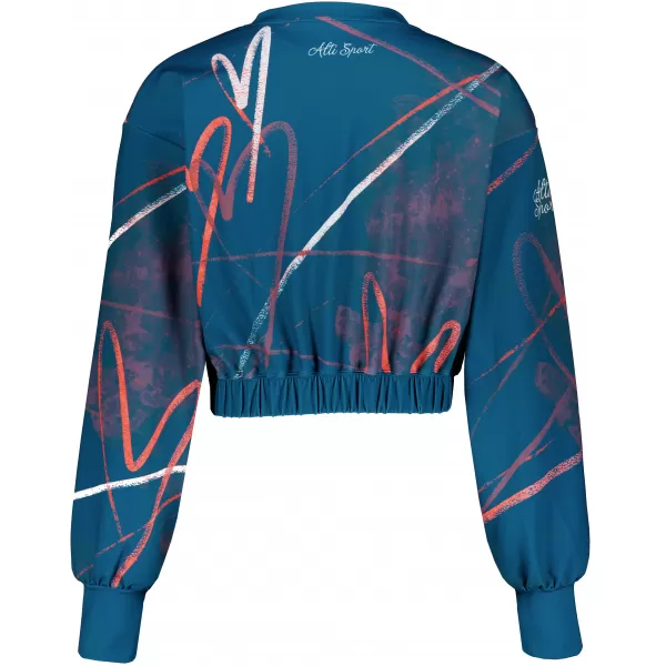  Funktionelle Sweatshirt -Premium von Frauen von Frauen ALTISPORT VOJ/ALW082MI08 KEROSIN 