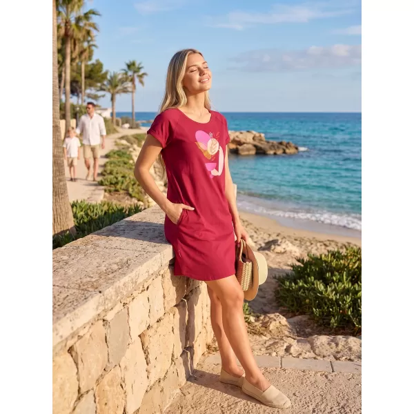  Kleid ALTISPORT EDNITA BURGUND 
