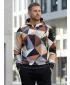 Funktionaler Sweatshirt -Premium von Männern ALTISPORT VOJ/ALM007MI01 SCHWARZ -BROWN