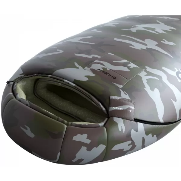  Schlafsack HUSKY ARMY -17°C GRÜN 