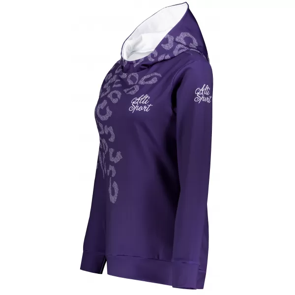  Funktionaler Sweatshirt -Prämie von Frauen ALTISPORT VOJ/ALW047MI01 LILA 