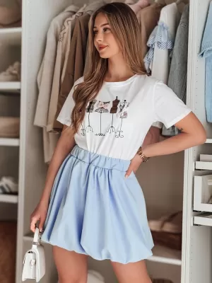 Damenrock DSTREET PUFFELLA CY0502 HELLBLAU