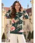 Funktionaler Sweatshirt -Prämie von Frauen ALTISPORT VOJ/ALW097MI01 ROSA BLUMEN