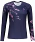 Frauen funktionales t -Shirt mit langen Ärmeln Premium ALTISPORT VOJ/ALW064TR03 BLAU -PINK