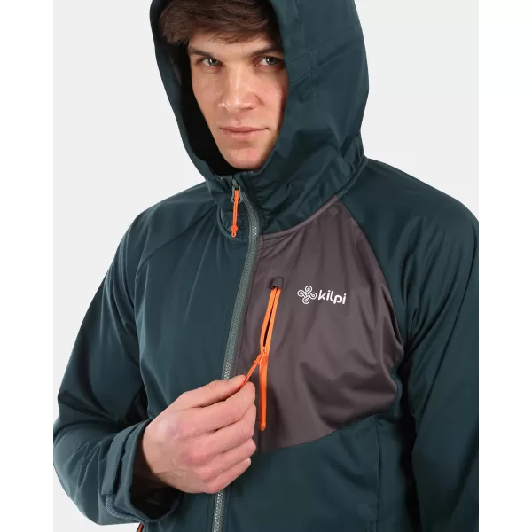  Herren -Softshelljacke KILPI BELTRA-M YMX110KI DUNKELGRÜN 