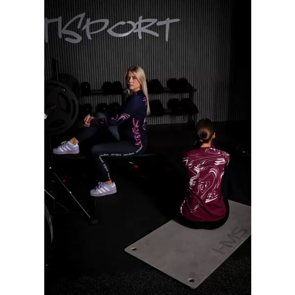  Frauen funktionales t -Shirt mit langen Ärmeln Premium ALTISPORT VOJ/ALW064TR03 ERZ 