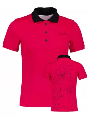 Frauenfunktional T -Shirt mit Premiumkragen ALTISPORT VOJ/ALW075TR05 LEUCHTEND