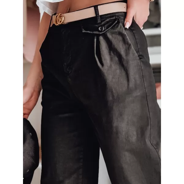 Damenhosen DSTREET MOBISKA UY2621 SCHWARZ 