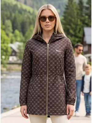Damenjacke KIXMI UNNI BRAUN