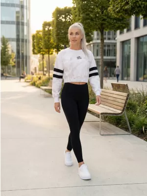 Funktionelle Sweatshirt -Premium von Frauen von Frauen ALTISPORT VOJ/ALW096MI08 WEIß