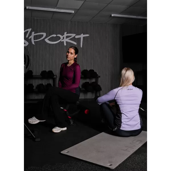  Frauen funktionales t -Shirt mit langen Ärmeln Premium ALTISPORT VOJ/ALW078TR03 LILA 