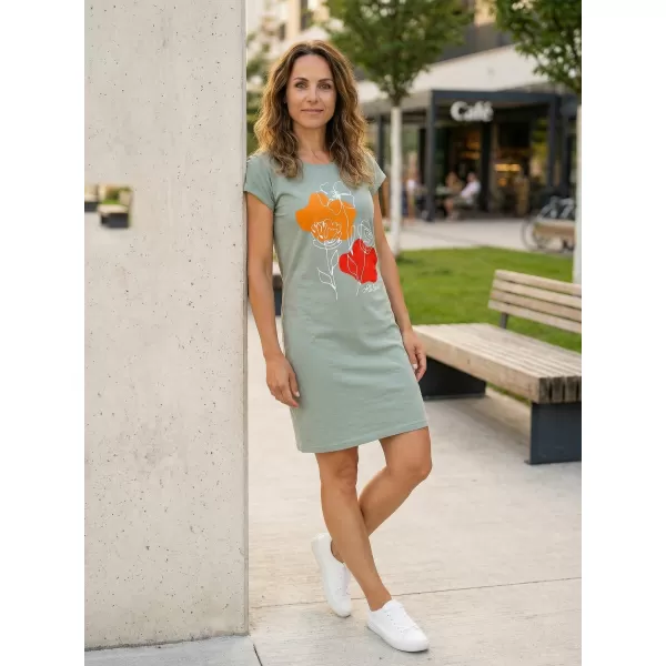  Kleid ALTISPORT ALW189178 SALBEI 