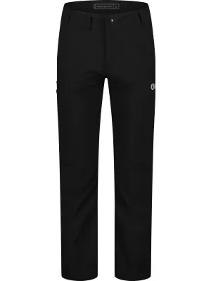 Leichte Outdoor -Hosen von Männern NORDBLANC GORGE NBSPM8205 SCHWARZ