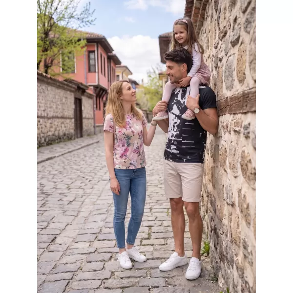  Männer funktionaler T -Shirt Premium Plus ALTISPORT VOJ/ALM057TR02 SCHWARZ 