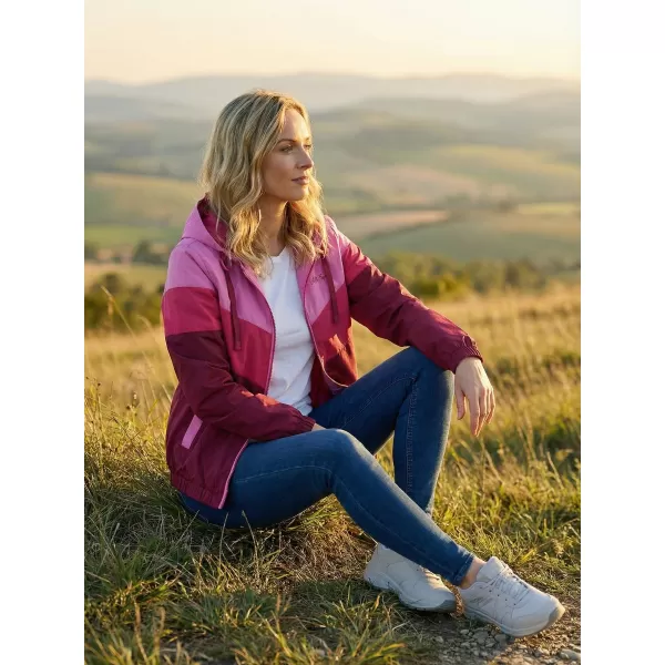  Damenjacke ALTISPORT EDNA BURGUND 