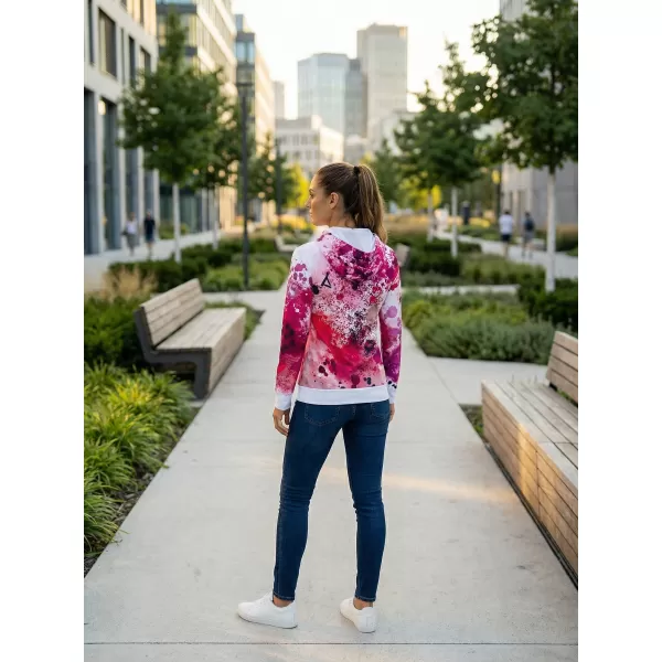  Funktionaler Sweatshirt -Prämie von Frauen ALTISPORT VOJ/ALW055MI01 ROSA 