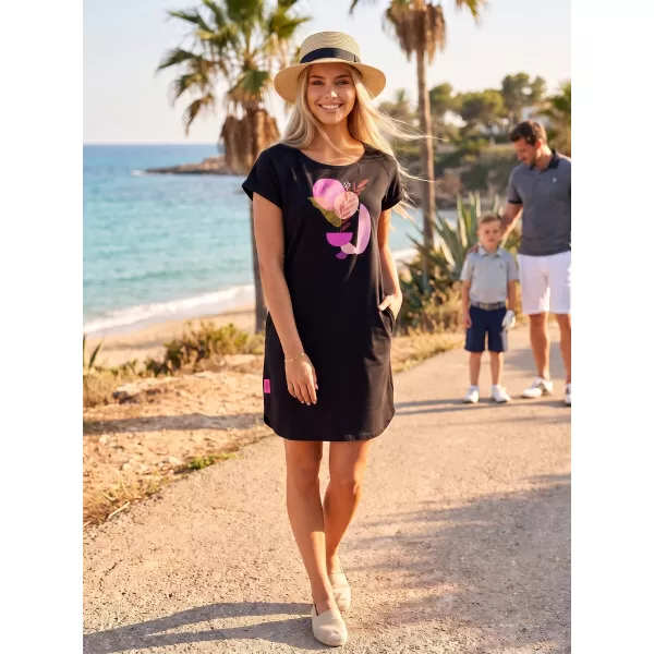 Kleid ALTISPORT EDNITA SCHWARZ 