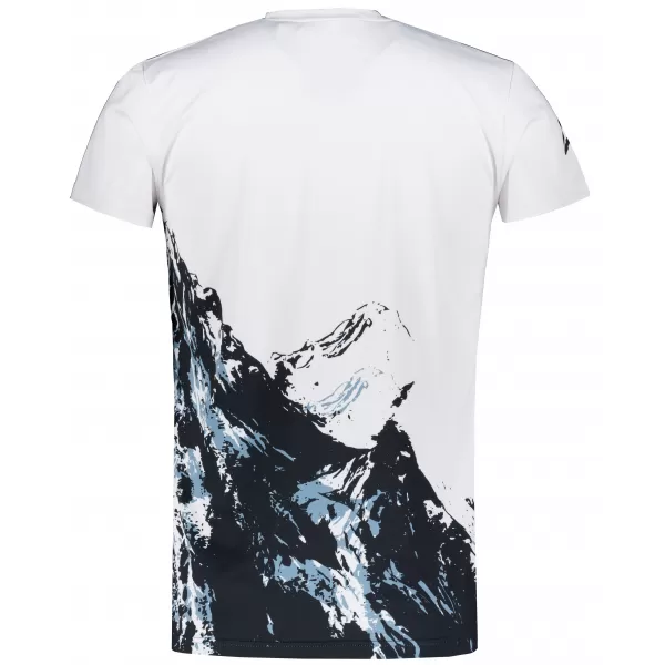  Männer funktionaler T -Shirt Premium Plus ALTISPORT VOJ/ALM059TR02 WEIß 