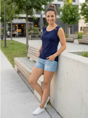 Tanktop ALTISPORT ELKI DUNKELBLAU