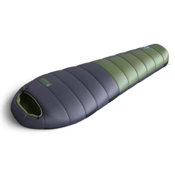  Federschlafsack HUSKY DEVON -5°C BLAU/KHAKI 
