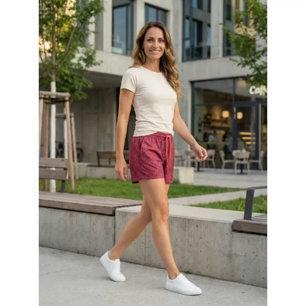  Damenshorts ALTISPORT ELISAN BURGUND 