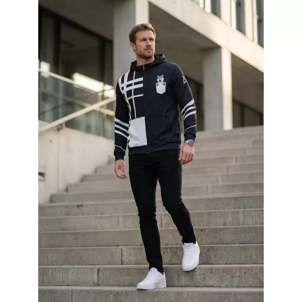  Funktionales Sweatshirt von Männern auf Reißverschlussprämie ALTISPORT VOJ/ALM098MI02 SHIBA 