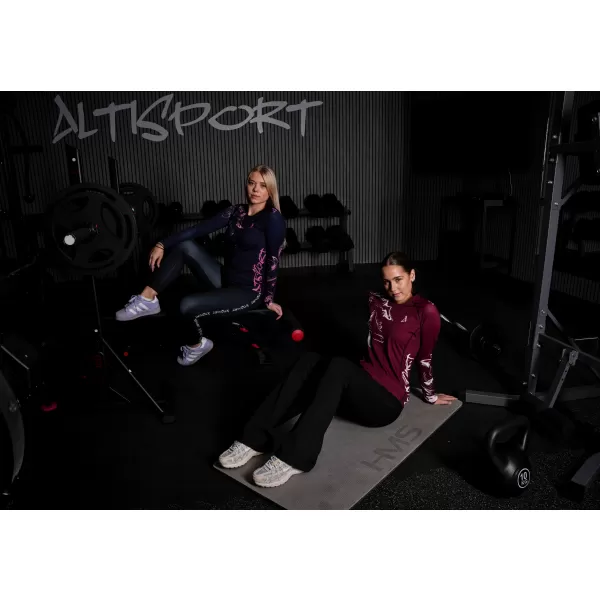  Frauen funktionales t -Shirt mit langen Ärmeln Premium ALTISPORT VOJ/ALW064TR03 ERZ 