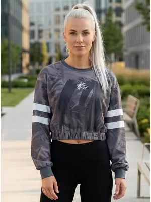 Funktionelle Sweatshirt -Premium von Frauen von Frauen ALTISPORT VOJ/ALW096MI08 GRAU