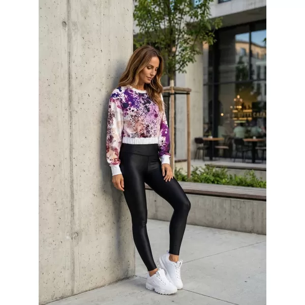  Funktionelle Sweatshirt -Premium von Frauen von Frauen ALTISPORT VOJ/ALW055MI08 LILA/ORANGE 