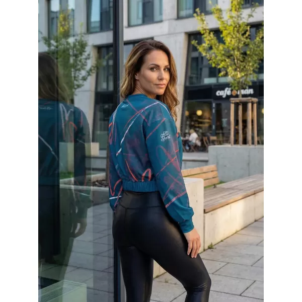  Funktionelle Sweatshirt -Premium von Frauen von Frauen ALTISPORT VOJ/ALW082MI08 KEROSIN 
