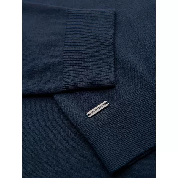  Männliche Strickjacke OMBRE OM-SWCD-0126 MARINEBLAU 