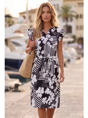 Kleid KIXMI URBI SCHWARZ