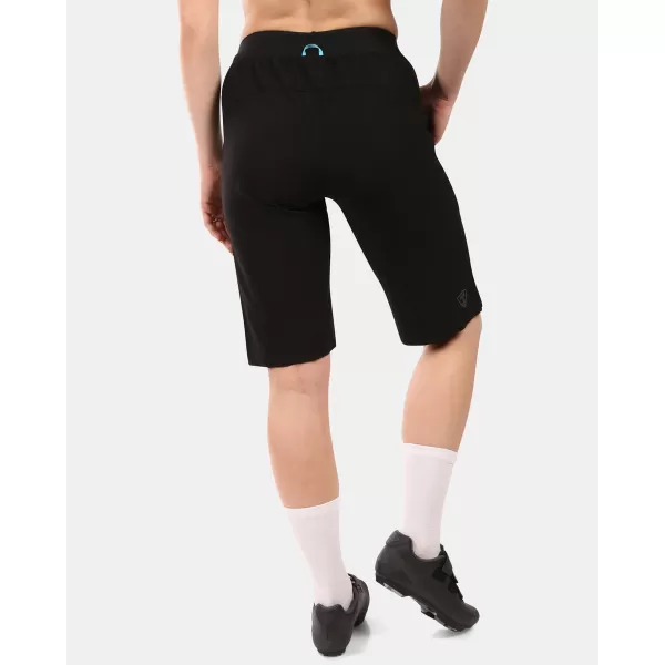  Damenfahrradshorts KILPI HIXON-W YL0417KI SCHWARZ 