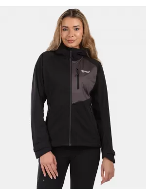 Frauen -Softshelljacke für Frauen KILPI BELTRA-W YL0110KI SCHWARZ