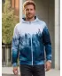 Funktionales Sweatshirt von Männern auf Reißverschlussprämie ALTISPORT VOJ/ALM030MI02 WALD/BLAU