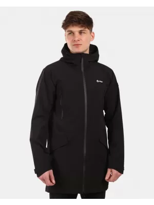 Männlicher Mantel KILPI AYRA-M YM0130KI SCHWARZ
