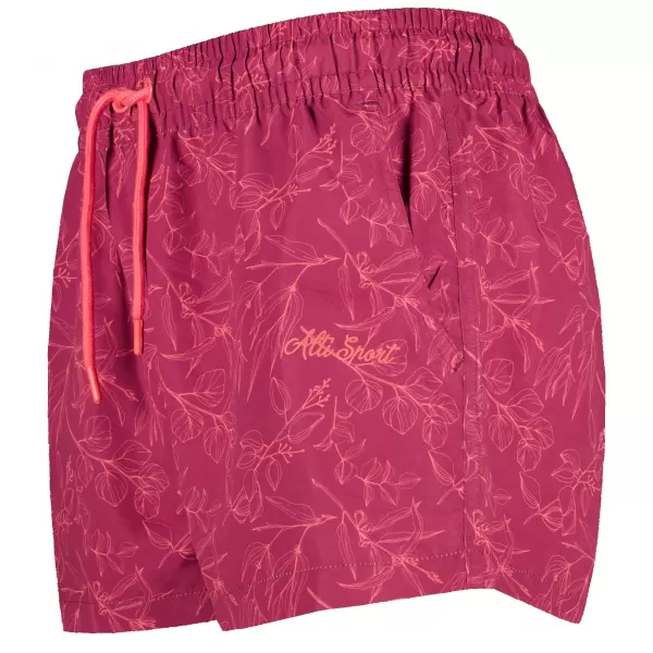  Damenshorts ALTISPORT ELISAN BURGUND 