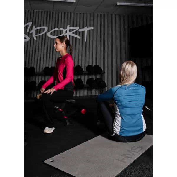  Frauen funktionales t -Shirt mit langen Ärmeln Premium ALTISPORT VOJ/ALW078TR03 ROT 
