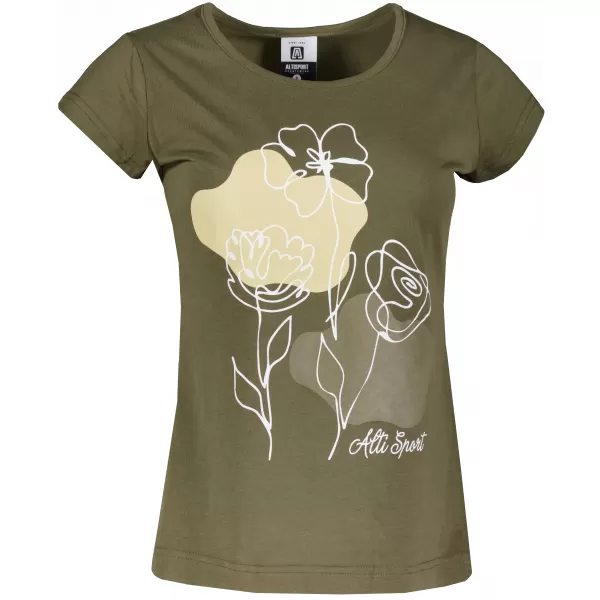  T -Shirt ALTISPORT ALW189122 KHAKI 
