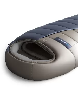 Schlafsack HUSKY EMBER LONG -15°C BLAU/GRAU
