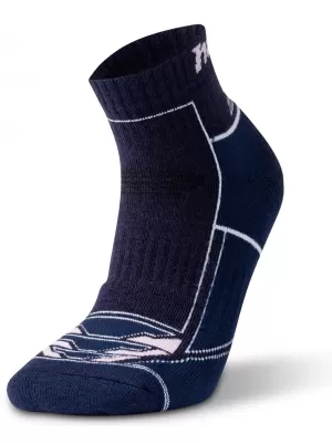 Frauensocken HANNAH WALK LITE W II DUNKELBLAU/ROSA