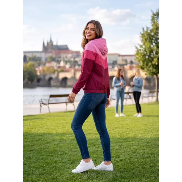  Damenjacke ALTISPORT EDNA BURGUND 