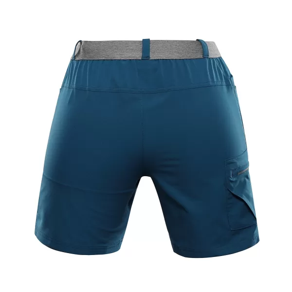  Damenshorts ALPINE PRO ZAMBA 3 BLAU 