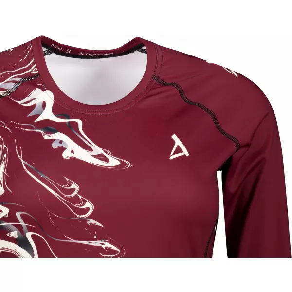  Frauen funktionales t -Shirt mit langen Ärmeln Premium ALTISPORT VOJ/ALW064TR03 ERZ 